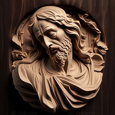 3D model st jesus (STL)